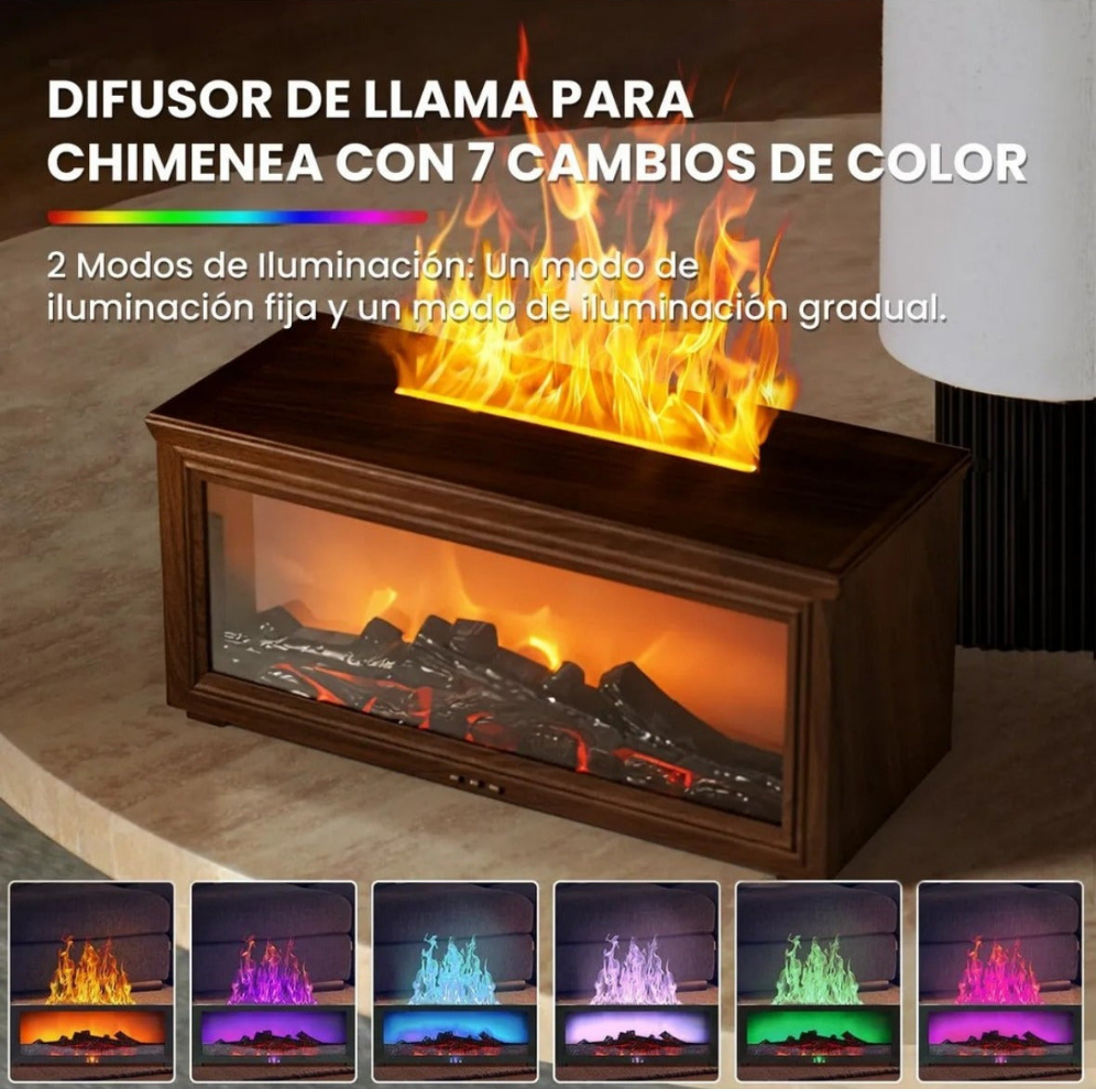 Difusor de aire para chimenea