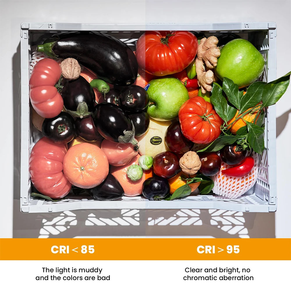 Minifocus Full Color RGB LED Video Light 2500K-7000K 800LUX Mini Fill 3 Cold Shoe 1800mAh Type-C Pocket Camera Hot Shoe Light