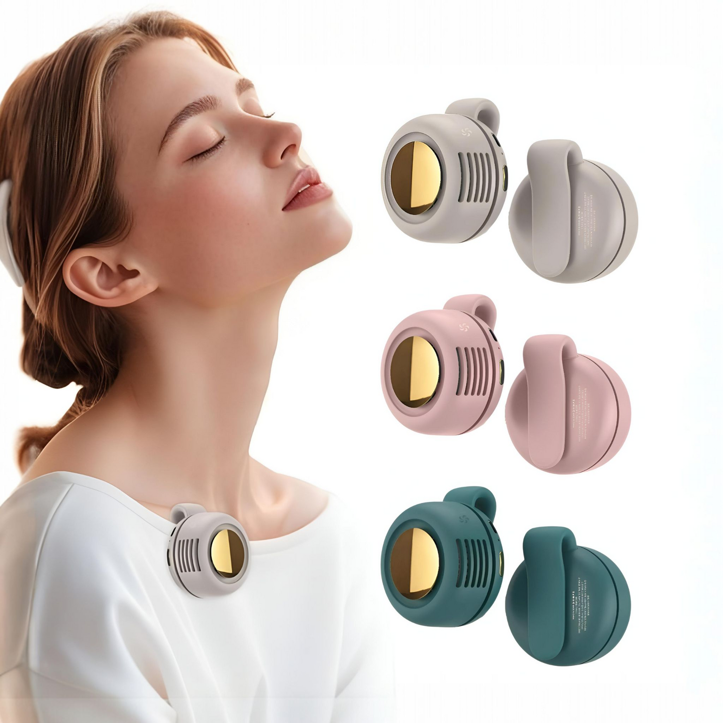 Mini ventilador portátil de torbellino