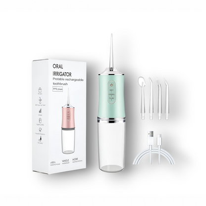 Irrigador Oral portátil, limpieza de dientes