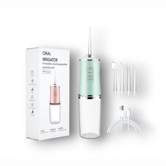 Irrigador Oral portátil, limpieza de dientes