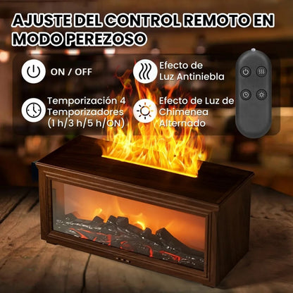 Difusor de aire para chimenea
