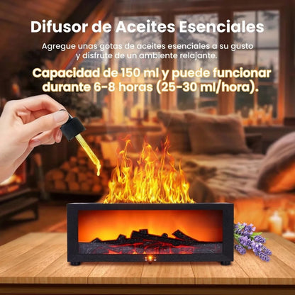 Difusor de aire para chimenea