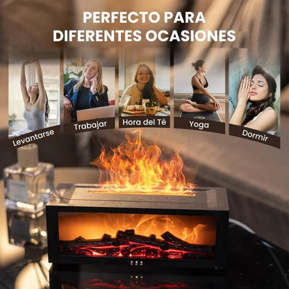 Difusor de aire para chimenea