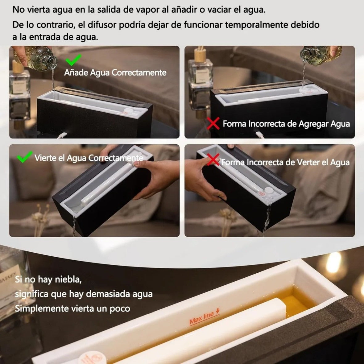 Difusor de aire para chimenea
