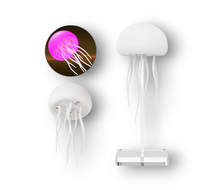 Led night de medusa giratoria