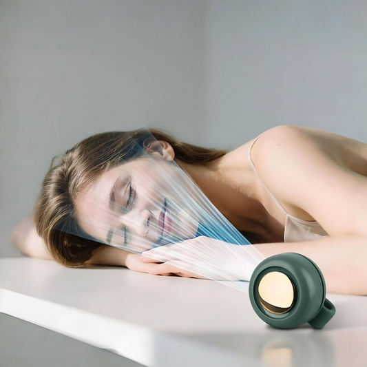 Mini ventilador portátil de torbellino
